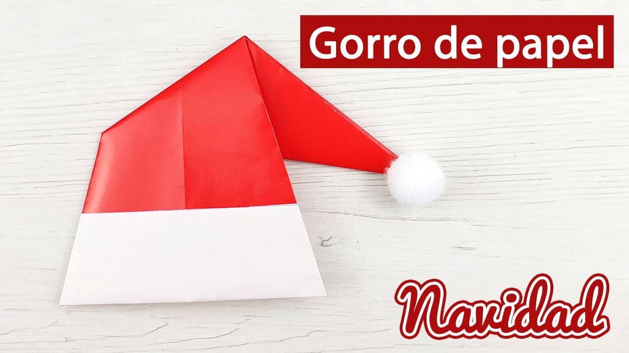 Descubre cómo hacer gorros de Navidad en papel la manualidad perfecta