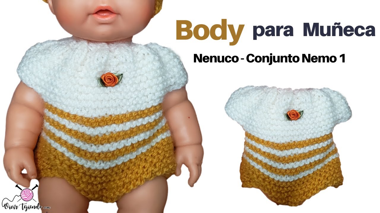 Aprende cómo hacer ropa a punto para muñecos Nenuco y dale un toque
